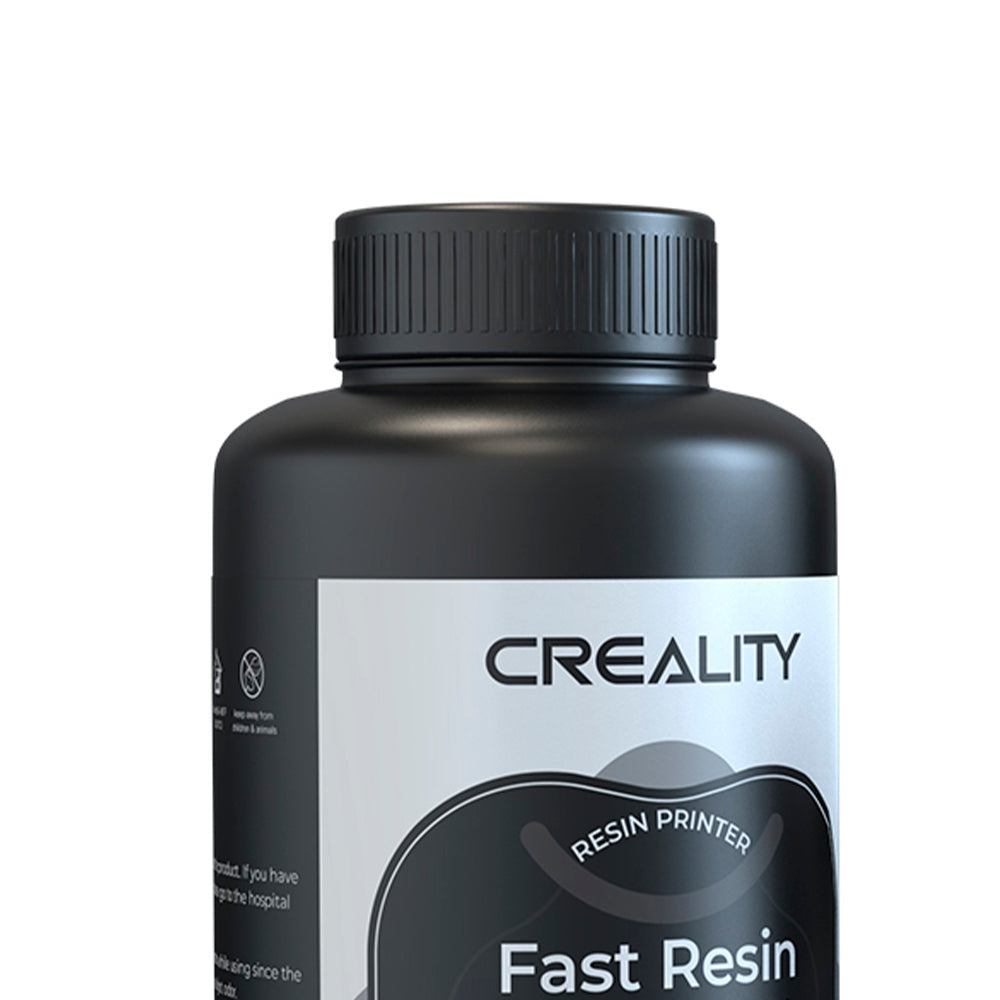 Resina para Impressora 3D Creality Padrão LCD, Cura UV de Resina Rápida, Alta Precisão 1 Kg Cinza Creality