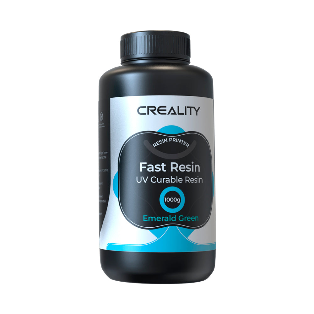 Resina para Impressora 3D Creality Padrão LCD, Cura UV de Resina Rápida, Alta Precisão 1 Kg Azul