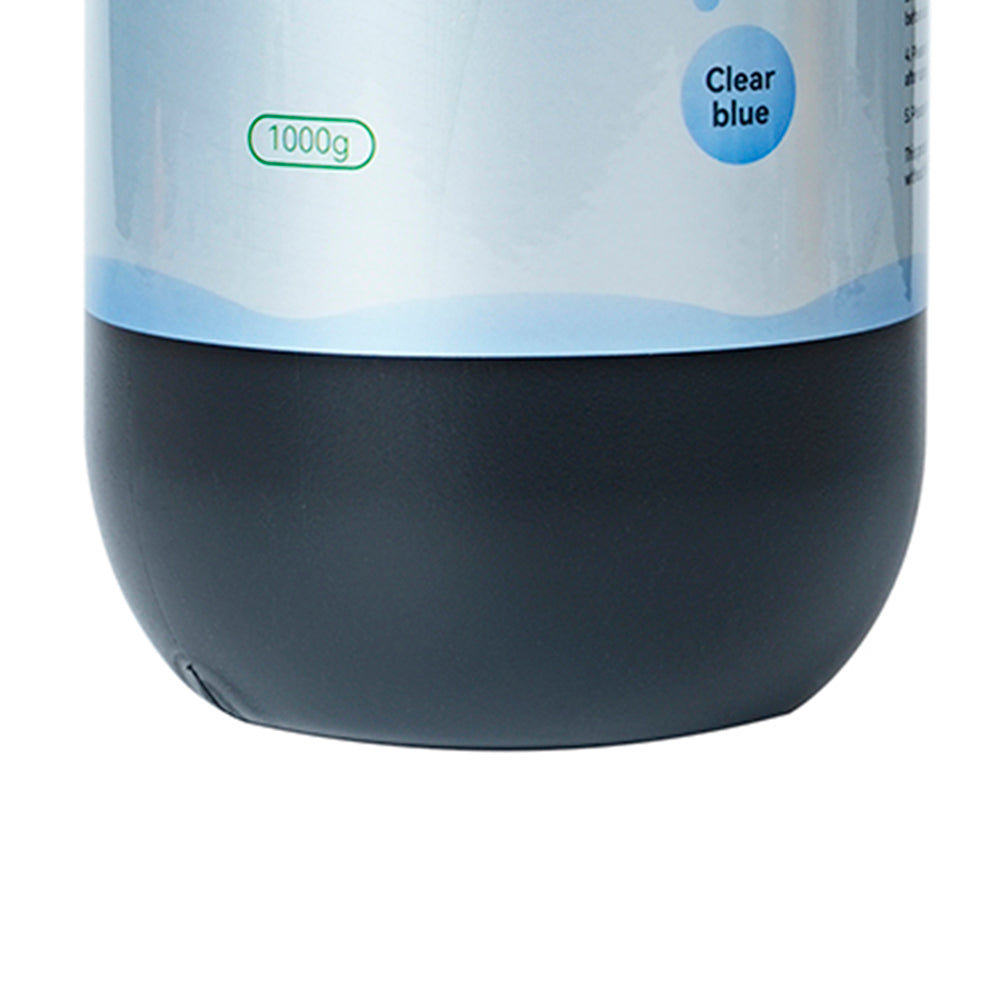 Resina para Impressora 3D Creality Lavável com Água, Alta Precisão 1 Kg Azul Translúcido Creality