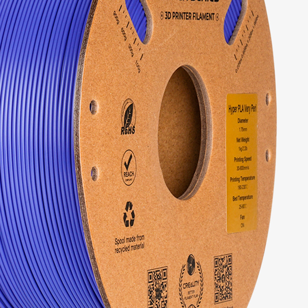 Filamento PLA para Impressora 3D Creality Hyper Fast PLA 1 Kg/Rolo 1.75 mm Violeta Creality