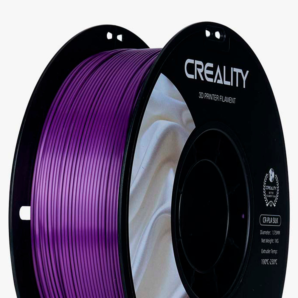 Filamento CR-Seda para Impressora 3D Creality CR-Silk 1 Kg/Rolo 1.75 mm Roxo Creality