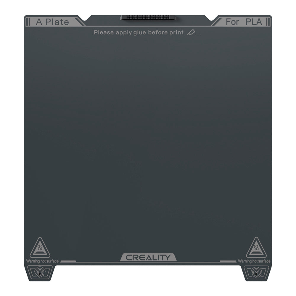 Placa para Plataforma de Impressão 3D Lisa Creality PEI 235x235mm K1C sem Adesivo Magnético