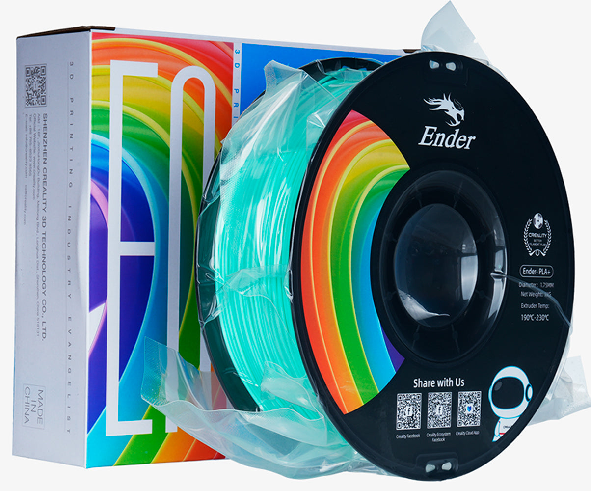 Filamento para Impressora 3D Creality Ender PLA+ 1.75mm Verde Jade 1 Kg Creality