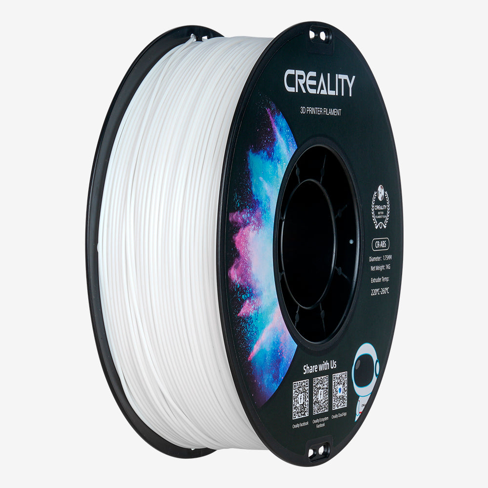 Kit Impressora 3D Creality Hi Combo e Filamento Ender PLA Vermelho e Filamento CR ABS Branco Creality