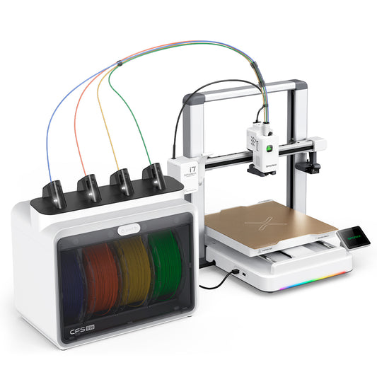 Impressora 3D Creality i7 Sparkx Color Combo Velocidade Máxima 500 mm/s Bivolt com CFS