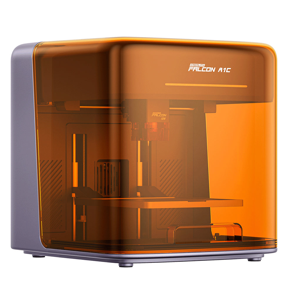 Máquina de Gravação a Laser Creality Falcon A1C 5 W Câmera Inteligente IA Wi-Fi Foco Automático Cinza