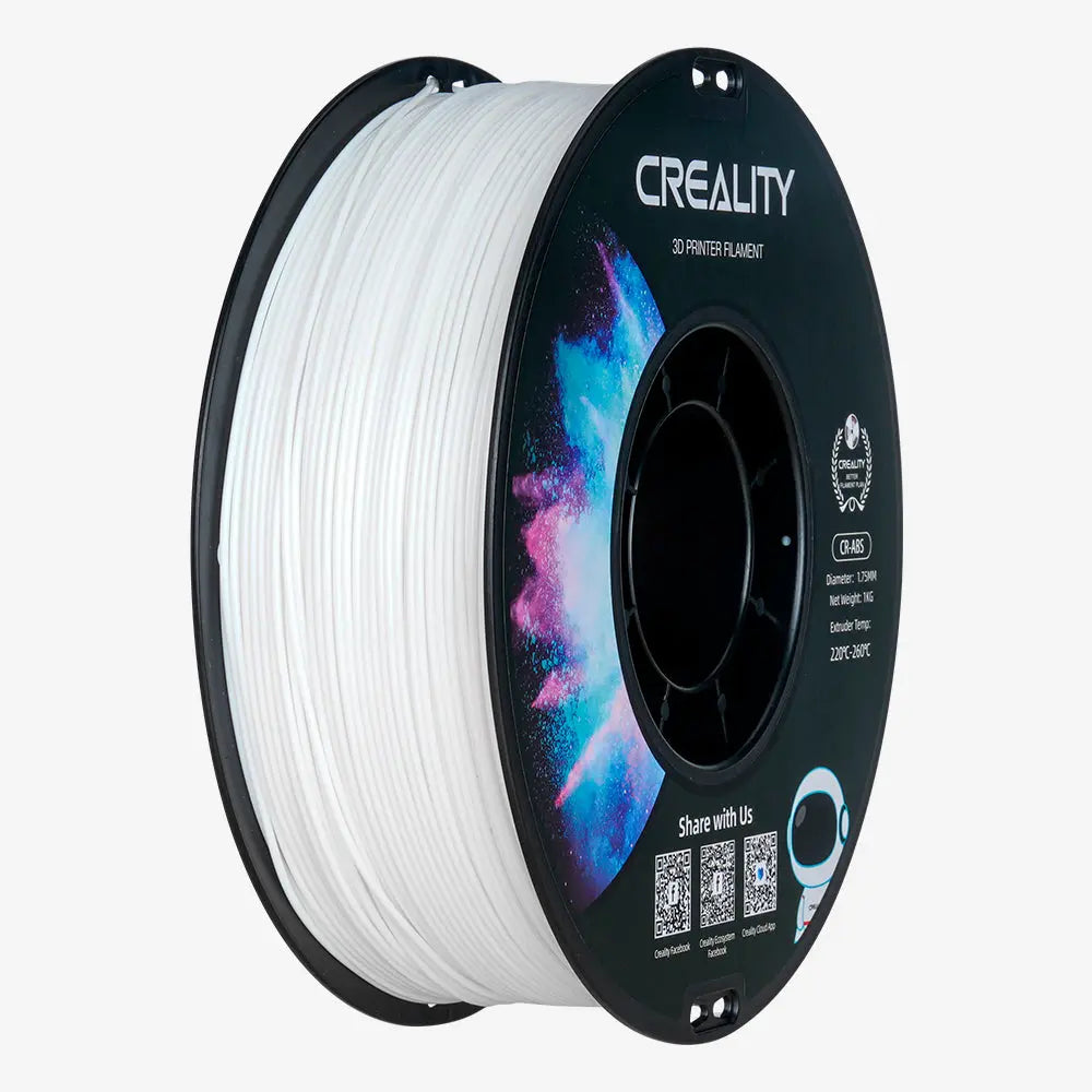 Kit Impressora 3D Creality Hi Combo e Filamento Hyper PLA CF Verde Escuro e Filamento CR ABS Branco Creality