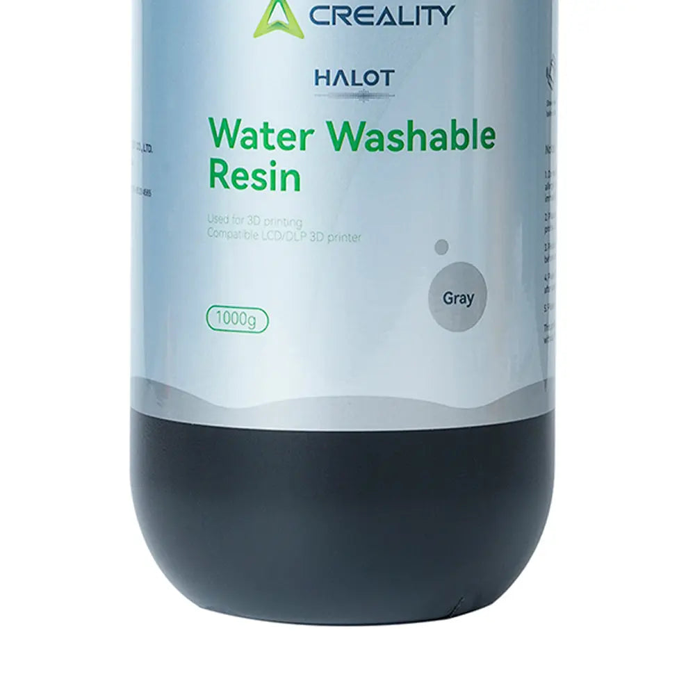 Resina para Impressora 3D Creality Lavável com Água, Alta Precisão 1 Kg Cinza Creality