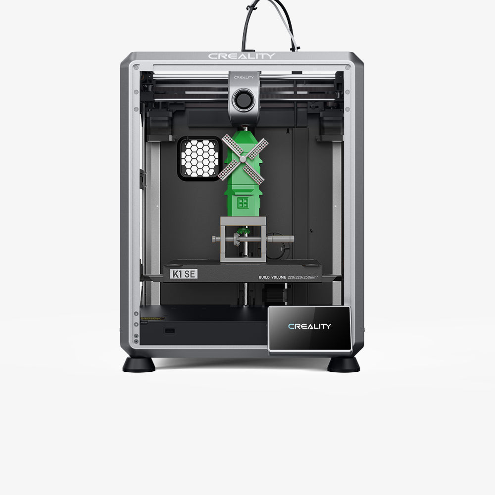 Impressora 3D Creality K1 SE-New Velocidade Máxima 600mm/s e Nivelamento Automático Bivolt