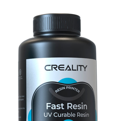 Resina para Impressora 3D Creality Padrão LCD, Cura UV de Resina Rápida, Alta Precisão 1 Kg Azul