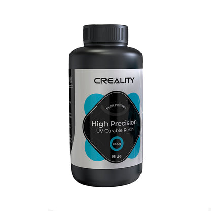 Resina para Impressora 3D Creality Padrão LCD 8K, Cura UV de Resina Rápida, Alta Precisão 1 Kg Azul