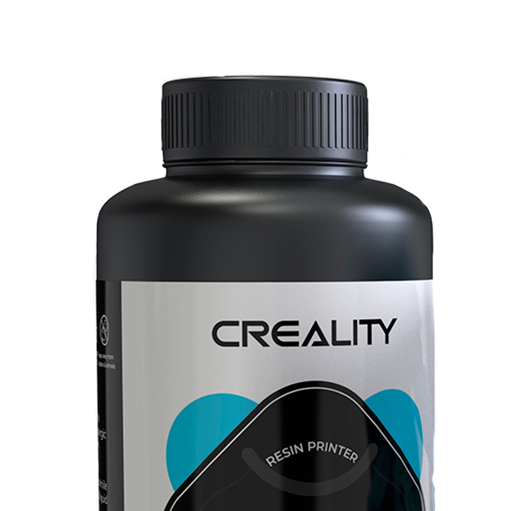 Resina para Impressora 3D Creality Padrão LCD 8K, Cura UV de Resina Rápida, Alta Precisão 1 Kg Azul