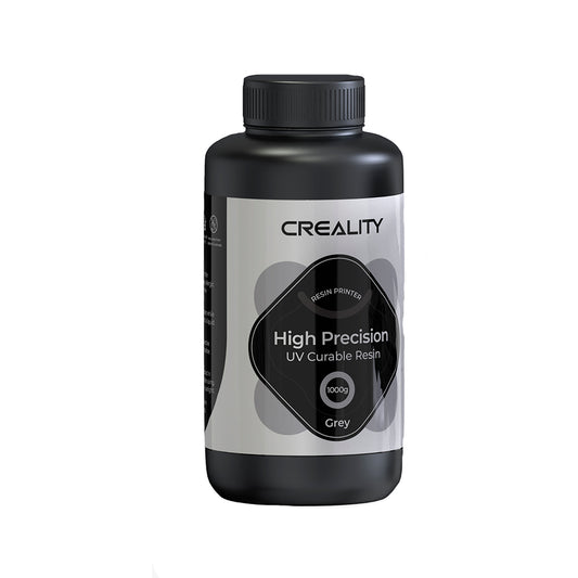 Resina para Impressora 3D Creality Padrão LCD 8K, Cura UV de Resina Rápida, Alta Precisão 1 Kg Cinza