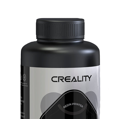 Resina para Impressora 3D Creality Padrão LCD 8K, Cura UV de Resina Rápida, Alta Precisão 1 Kg Cinza