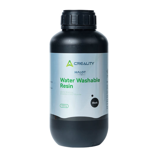 Resina para Impressora 3D Creality Lavável com Água, Alta Precisão 1 Kg Preto