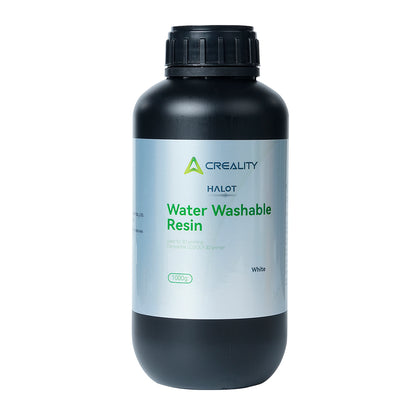 Resina para Impressora 3D Creality Lavável com Água, Alta Precisão 1 Kg Branco