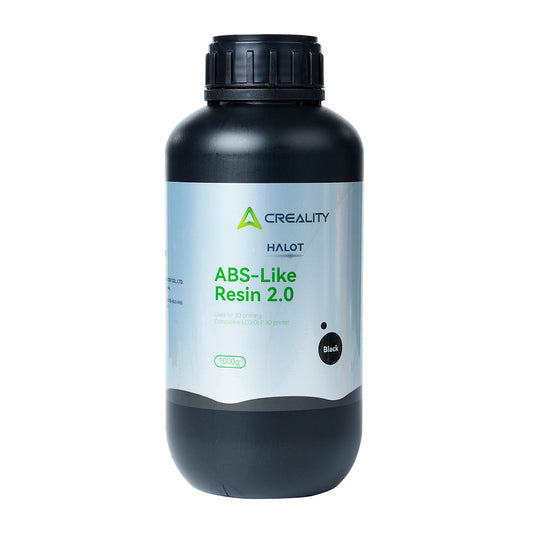 Resina para Impressora 3D Creality Tipo ABS 2.0, Alta Precisão 1 Kg Preto
