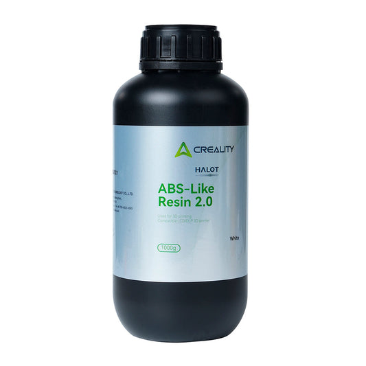 Resina para Impressora 3D Creality Tipo ABS 2.0, Alta Precisão 1 Kg Branco Creality