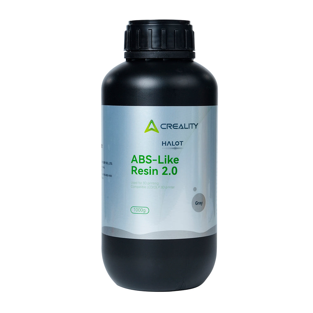 Resina para Impressora 3D Creality Tipo ABS 2.0, Alta Precisão 1 Kg Cinza Creality