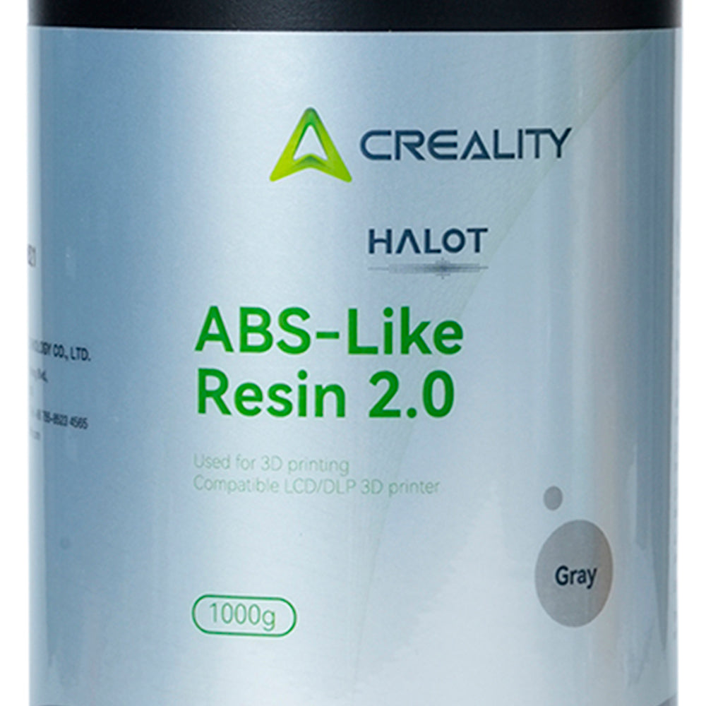 Resina para Impressora 3D Creality Tipo ABS 2.0, Alta Precisão 1 Kg Cinza Creality