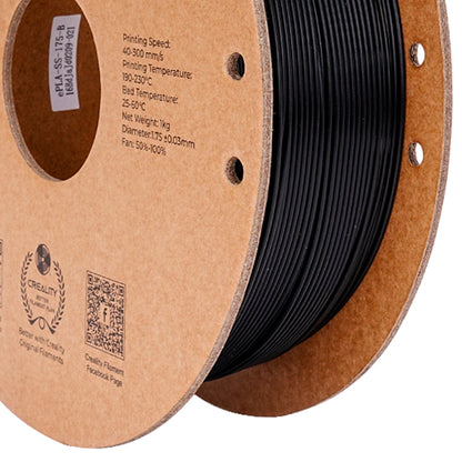 Filamento PLA para Impressora 3D Creality Ender Fast PLA 1 Kg/Rolo 1.75 mm Preto Creality