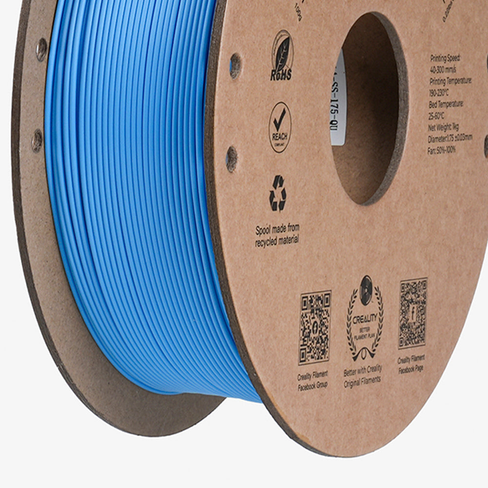 Filamento PLA para Impressora 3D Creality Ender Fast PLA 1 Kg/Rolo 1.75 mm Azul Claro Creality