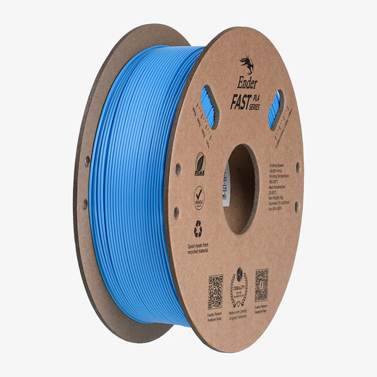 Filamento PLA para Impressora 3D Creality Ender Fast PLA 1 Kg/Rolo 1.75 mm Azul Claro