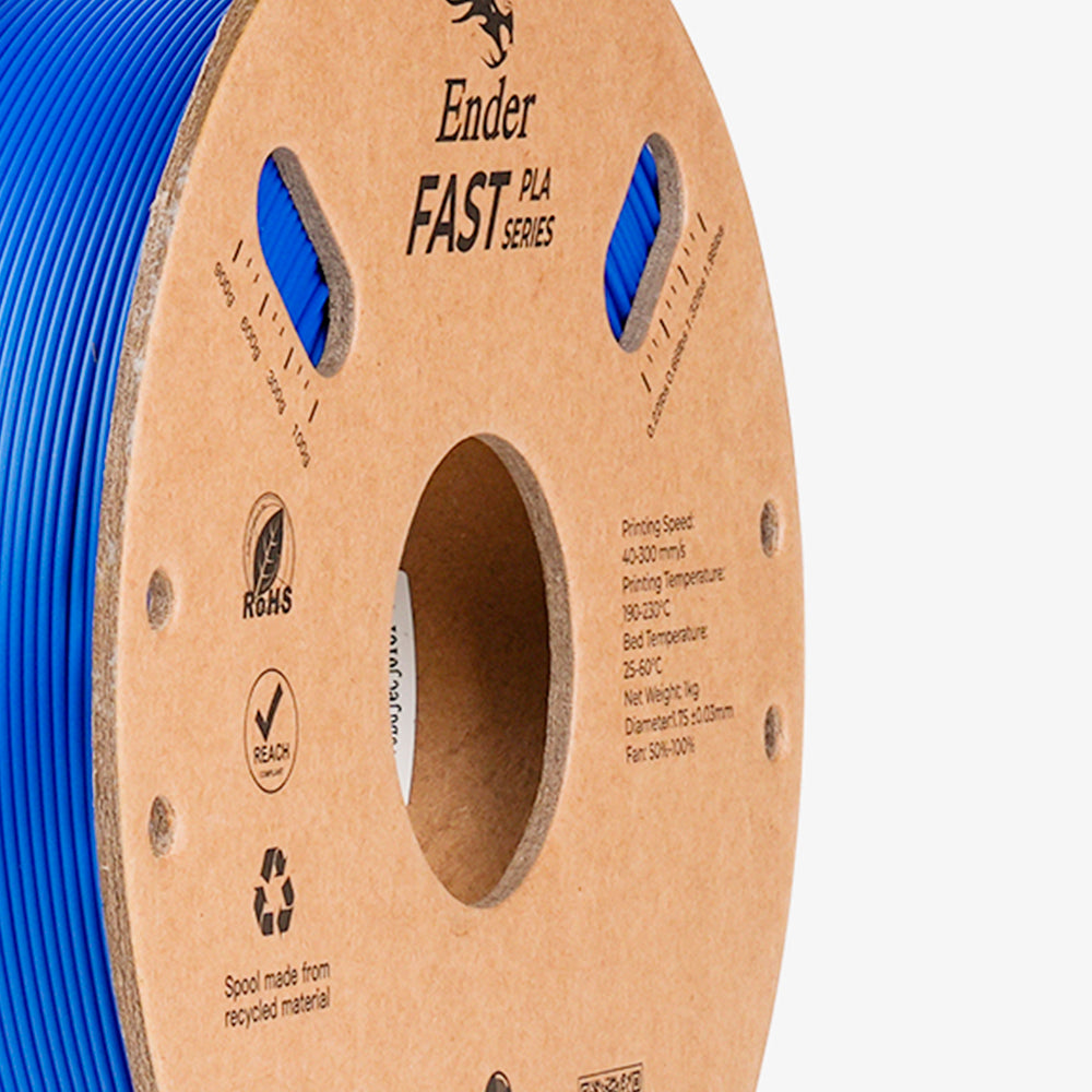 Filamento PLA para Impressora 3D Creality Ender Fast PLA 1 Kg/Rolo 1.75 mm Azul