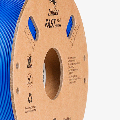 Filamento PLA para Impressora 3D Creality Ender Fast PLA 1 Kg/Rolo 1.75 mm Azul