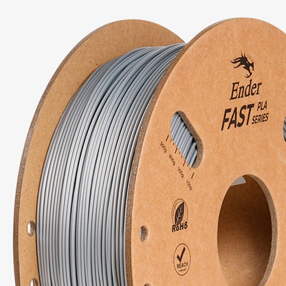Filamento PLA para Impressora 3D Creality Ender Fast PLA 1 Kg/Rolo 1.75 mm Prata