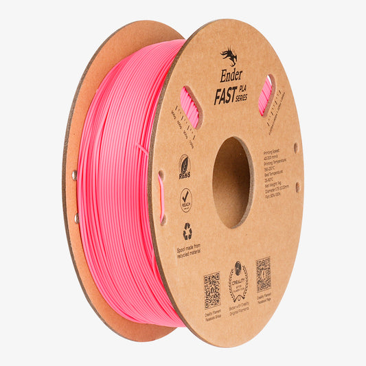 Filamento PLA para Impressora 3D Creality Ender Fast PLA 1 Kg/Rolo 1.75 mm Rosa