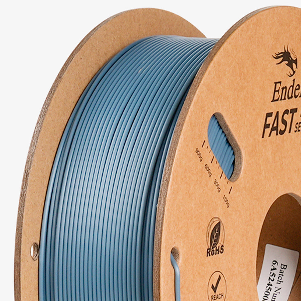 Filamento PLA para Impressora 3D Creality Ender Fast PLA 1 Kg/Rolo 1.75 mm Cinza Claro Creality