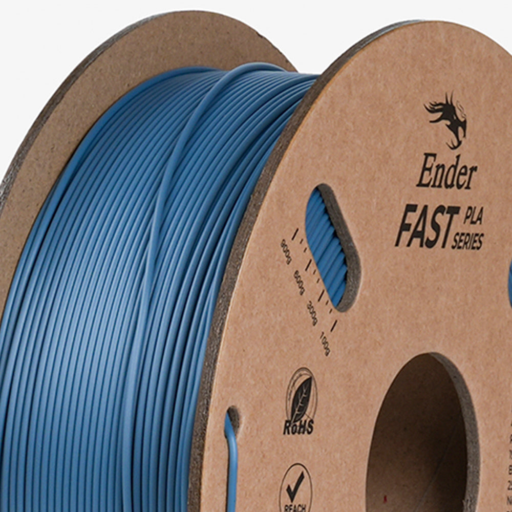 Filamento PLA para Impressora 3D Creality Ender Fast PLA 1 Kg/Rolo 1.75 mm Cinza