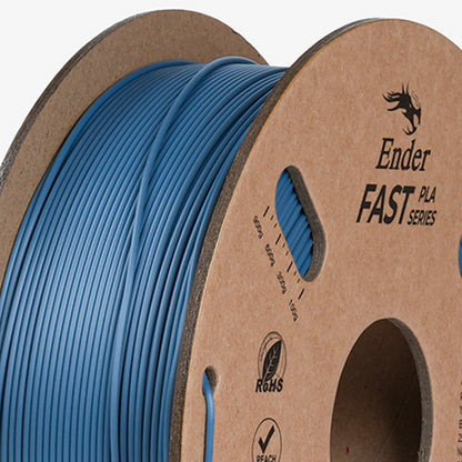 Filamento PLA para Impressora 3D Creality Ender Fast PLA 1 Kg/Rolo 1.75 mm Cinza