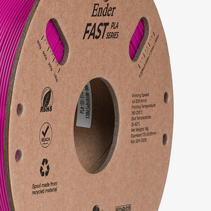 Filamento PLA para Impressora 3D Creality Ender Fast PLA 1 Kg/Rolo 1.75 mm Roxo