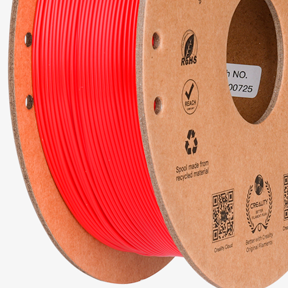 Filamento PLA para Impressora 3D Creality Hyper Fast PLA 1 Kg/Rolo 1.75 mm Vermelho Creality