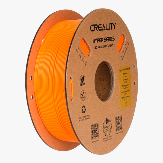 Filamento PLA para Impressora 3D Creality Hyper Fast PLA 1 Kg/Rolo 1.75 mm Laranja