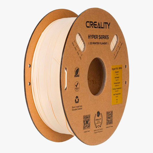 Filamento PLA para Impressora 3D Creality Hyper Fast PLA 1 Kg/Rolo 1.75 mm Cor de Pele Creality