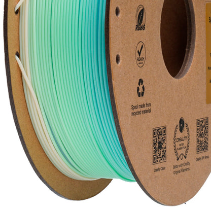 Filamento PLA para Impressora 3D Creality Arco-íris 1 Kg/Rolo 1.75 mm Lago da Primavera Creality