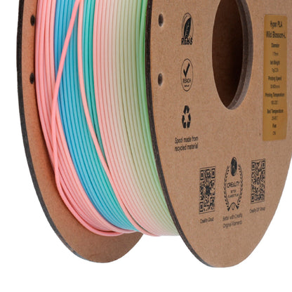 Filamento PLA para Impressora 3D Creality Arco-íris 1 Kg/Rolo 1.75 mm Flor Selvagem Longa Creality
