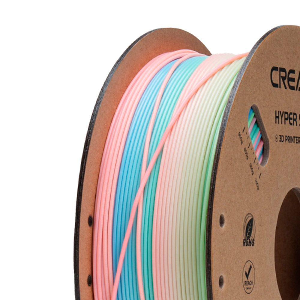 Filamento PLA para Impressora 3D Creality Arco-íris 1 Kg/Rolo 1.75 mm Flor Selvagem Longa Creality