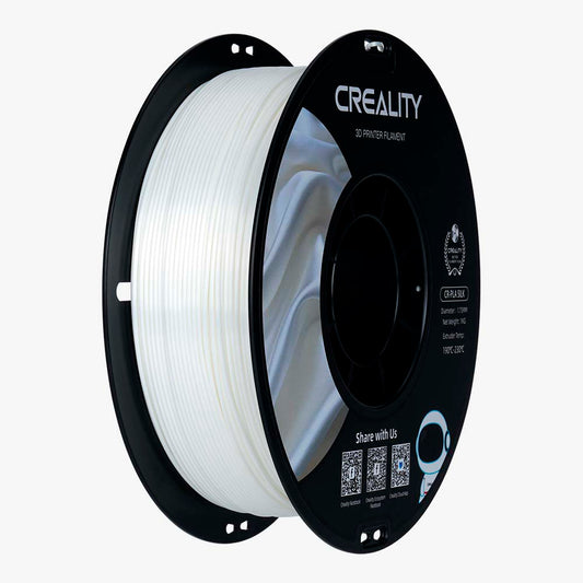 Filamento CR-Seda para Impressora 3D Creality CR-Silk 1 Kg/Rolo 1.75 mm Branco