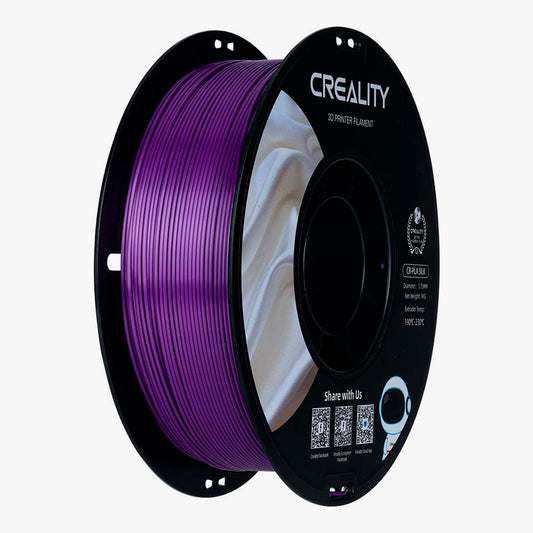 Filamento CR-Seda para Impressora 3D Creality CR-Silk 1 Kg/Rolo 1.75 mm Roxo