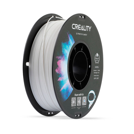 Filamento PETG para Impressora 3D Creality CR-PETG 1 Kg/Rolo 1.75 mm Branco