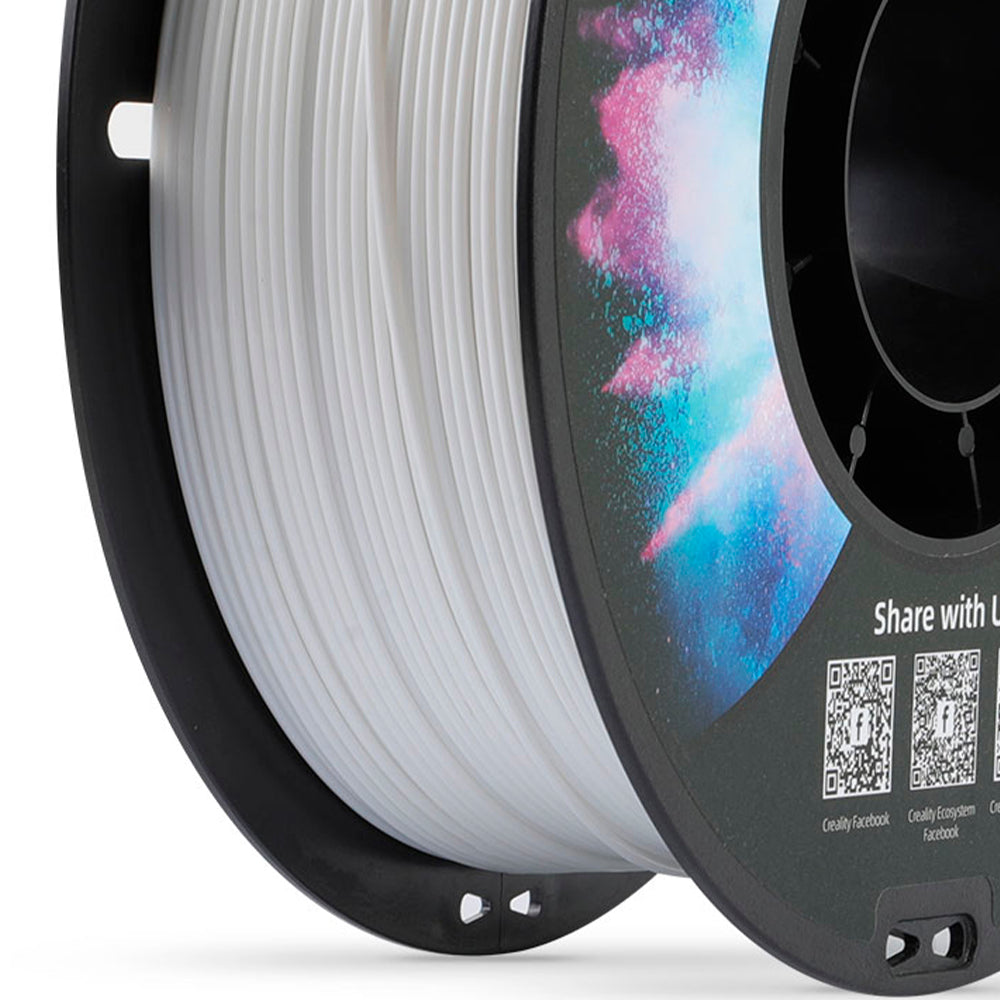 Filamento PETG para Impressora 3D Creality CR-PETG 1 Kg/Rolo 1.75 mm Branco Creality
