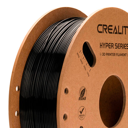 Filamento PETG para Impressora 3D Creality Hyper PETG 1 Kg/Rolo 1.75 mm Preto Creality