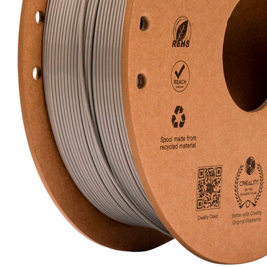 Filamento PETG para Impressora 3D Creality Hyper PETG 1 Kg/Rolo 1.75 mm Cinza