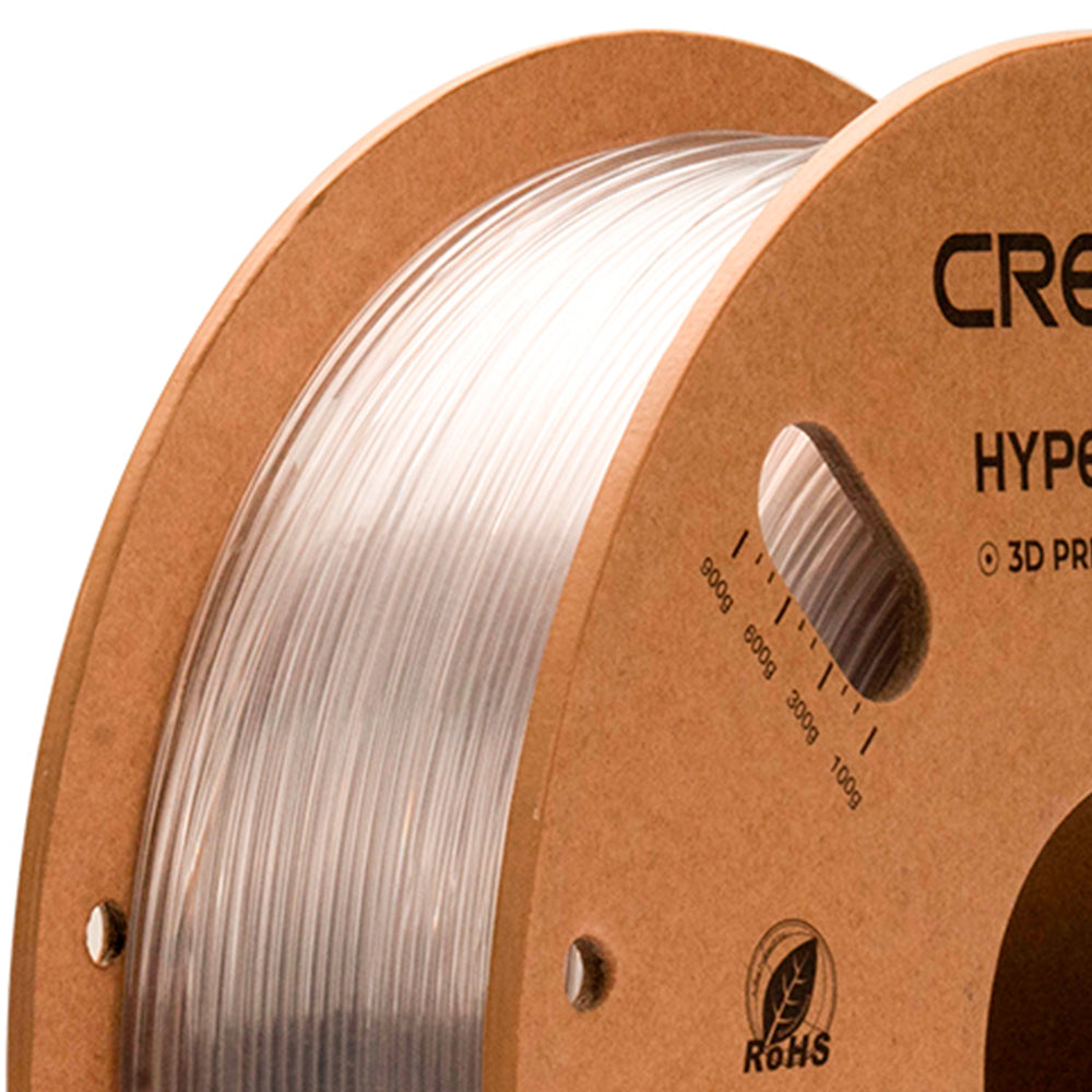 Filamento PETG para Impressora 3D Creality Hyper PETG 1 Kg/Rolo 1.75 mm Transparente Creality