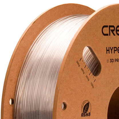 Filamento PETG para Impressora 3D Creality Hyper PETG 1 Kg/Rolo 1.75 mm Transparente Creality