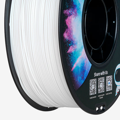 Filamento ABS para Impressora 3D Creality CR-ABS 1 Kg/Rolo 1.75 mm Branco